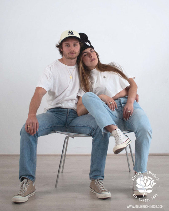 Atelier Domingo's lookbook for its first jewelry collection, Old School Love.