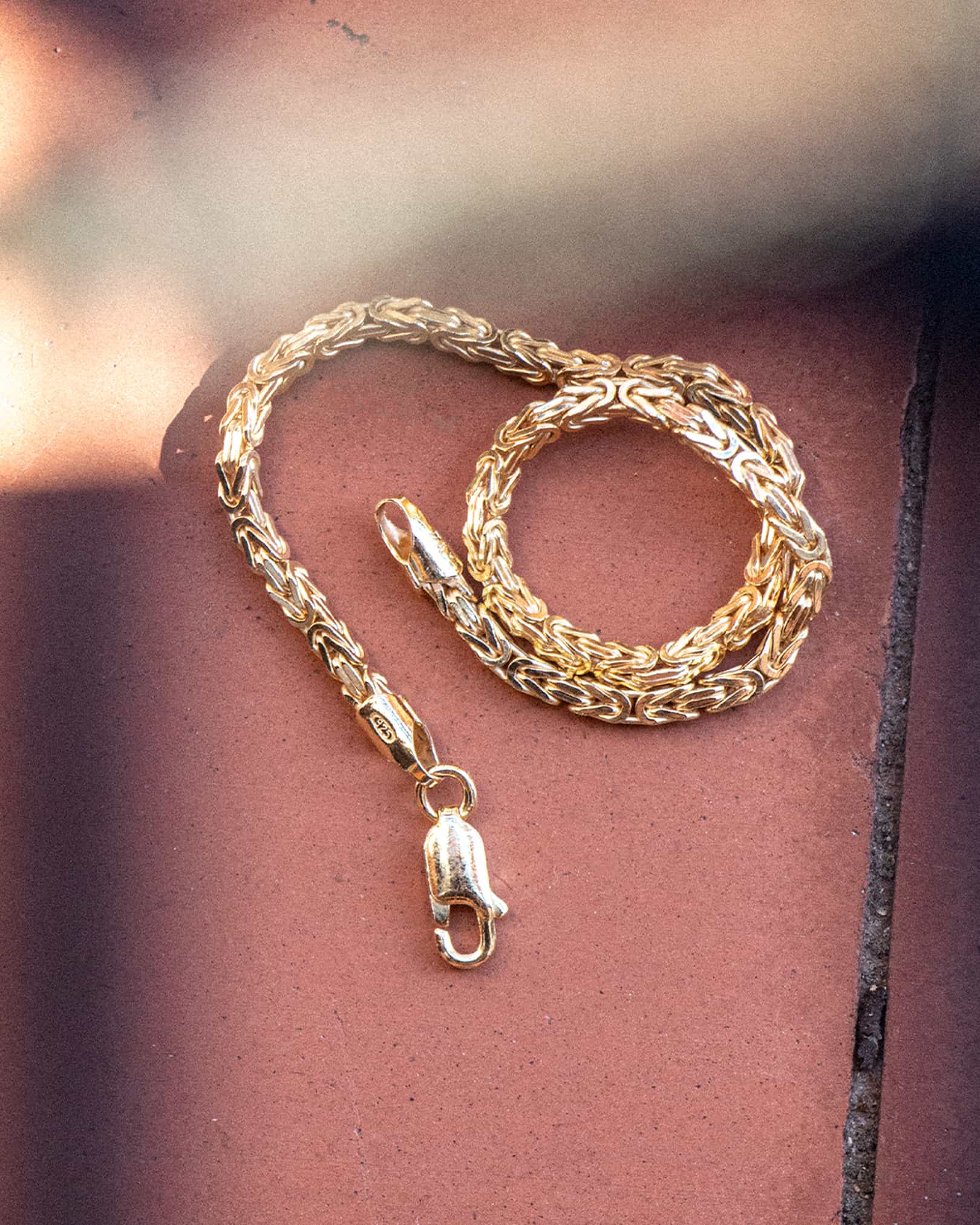 The Byzantine bracelet — a refined blend of New York City’s soulful roots and timeless Mediterranean craftsmanship - is made in Italy and designed to be unisex.