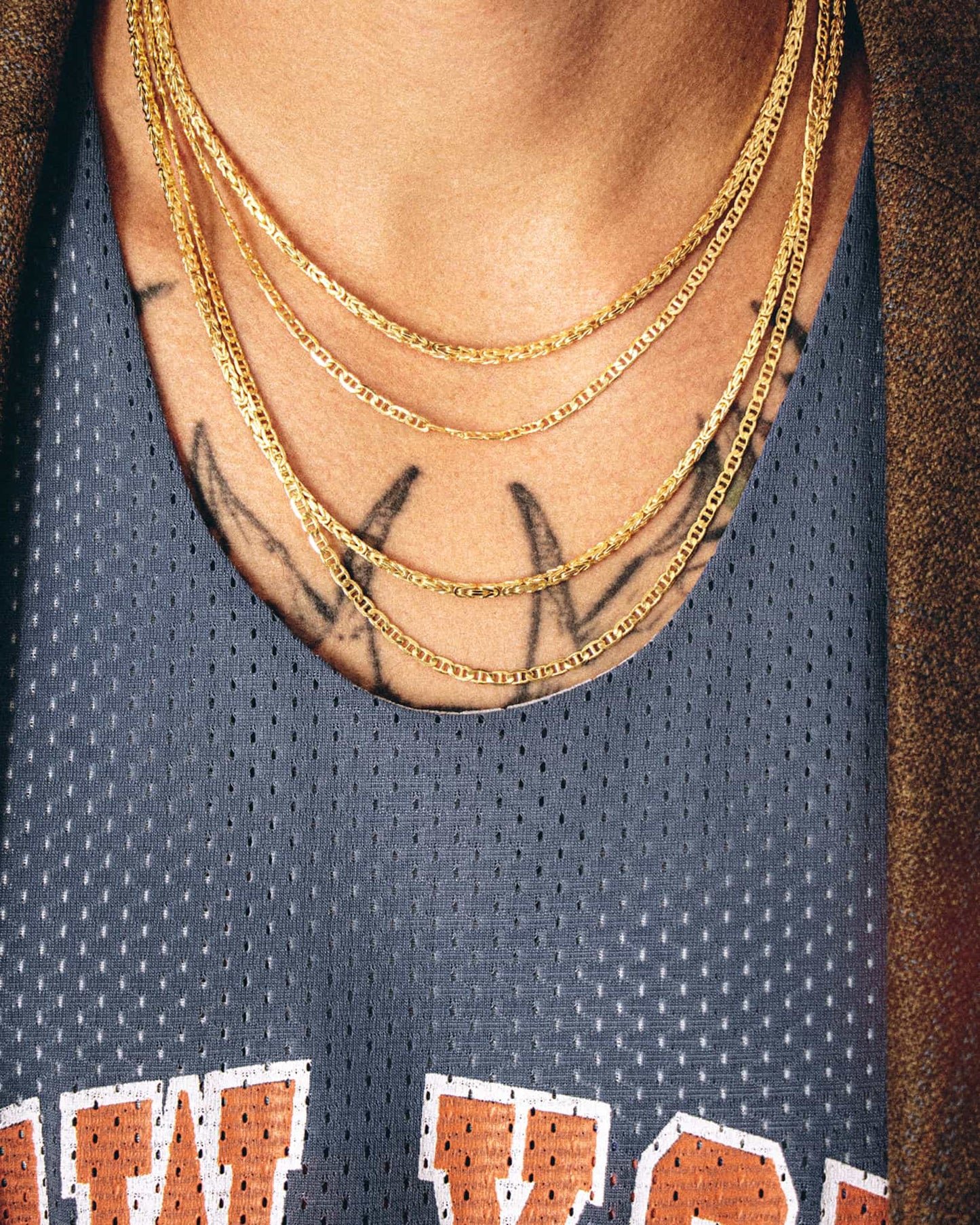 The Byzantine chain — a refined blend of New York City’s soulful roots and timeless Mediterranean craftsmanship - is made in Italy and designed to be unisex.