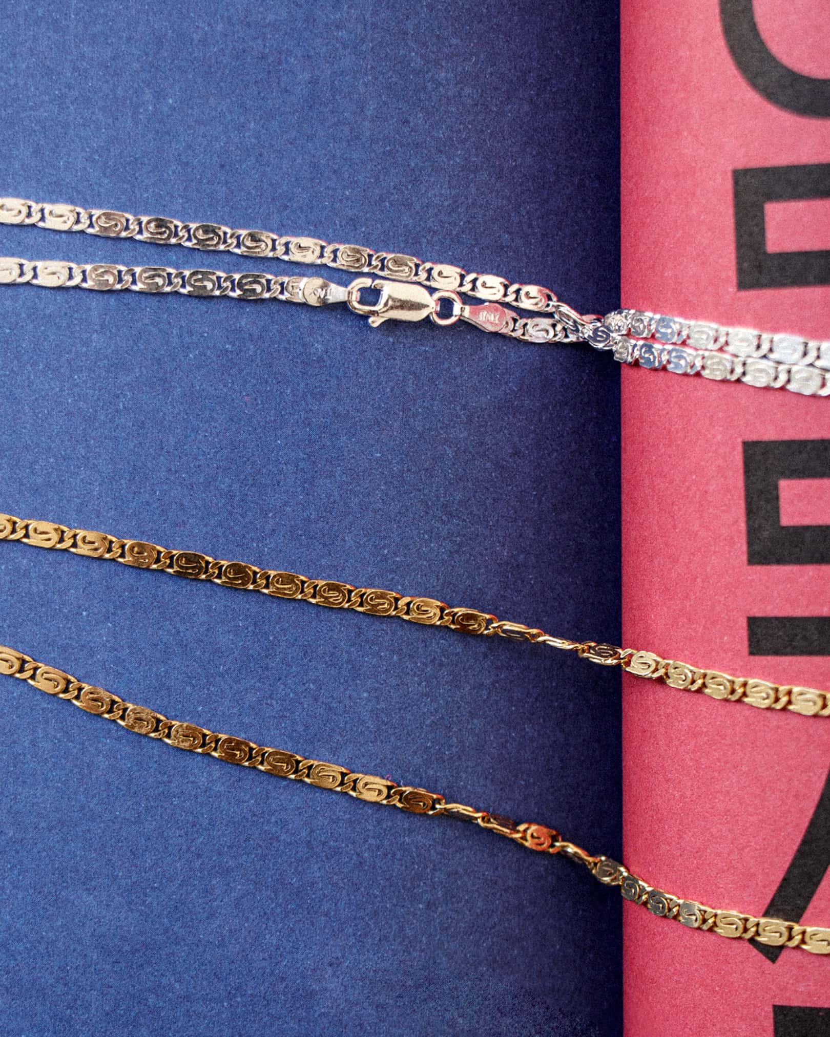 The Snail chain - a bold expression of heritage and rhythm, handcrafted in Italy from 925 sterling silver.