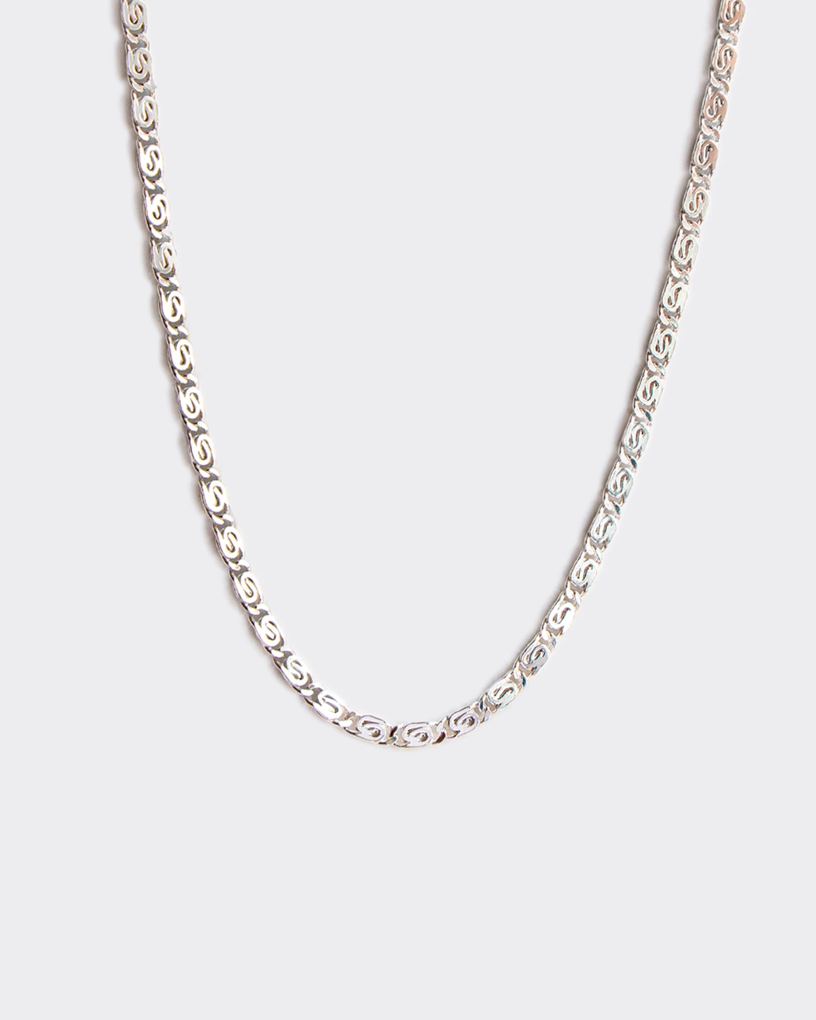 The Snail chain - a bold expression of heritage and rhythm, handcrafted in Italy from 925 sterling silver.