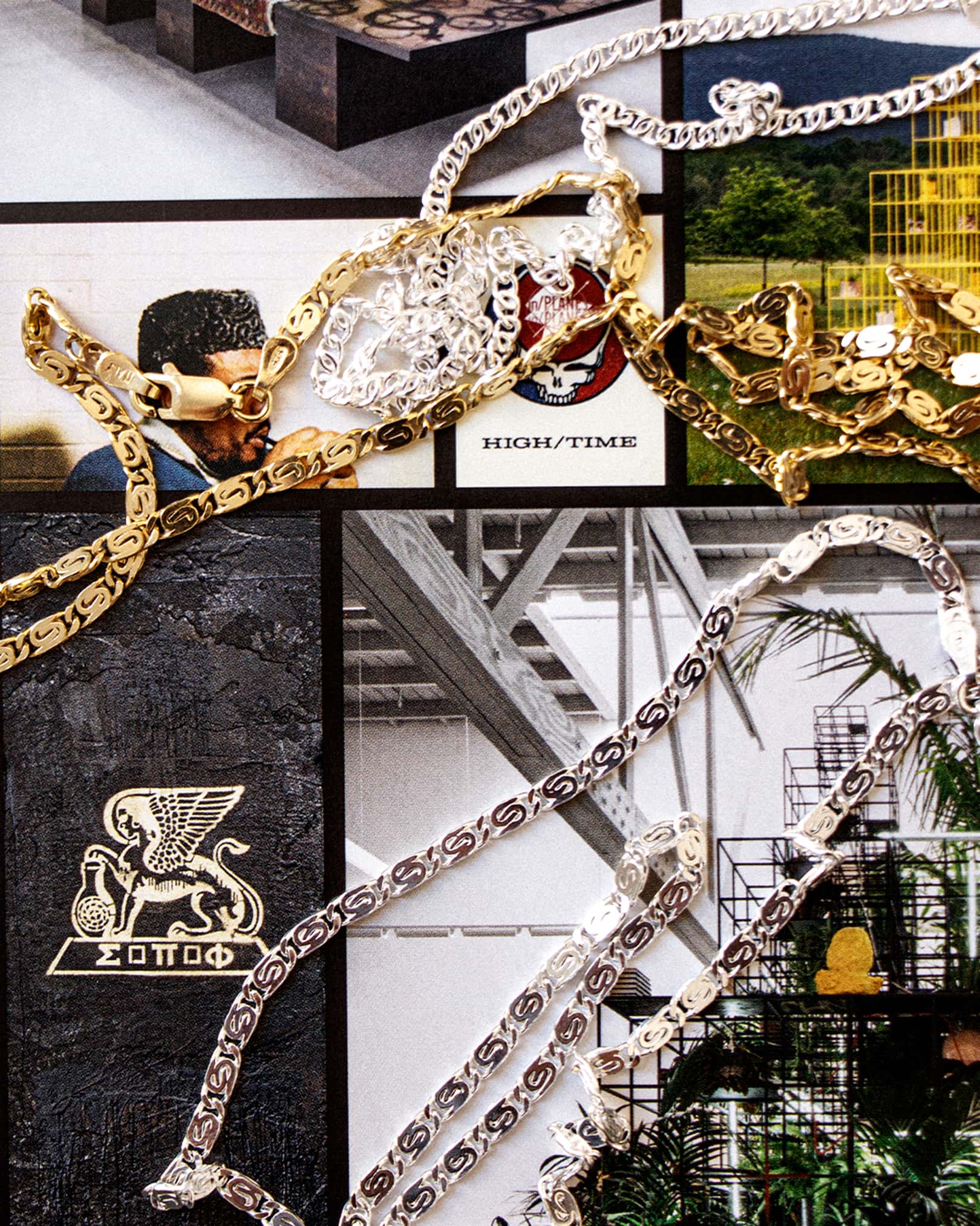 The Snail chain - a bold expression of heritage and rhythm, handcrafted in Italy from 925 sterling silver.