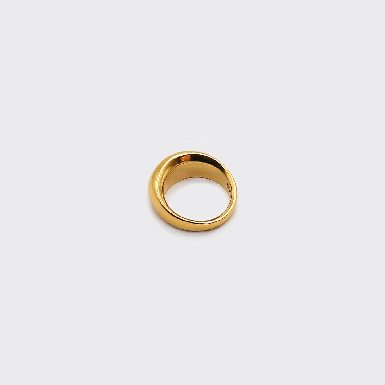 Atelier Domingo's Classic gold ring is made in Spain. This unisex ring is for both men and women. This jewelry is made of a high-quality 24 karat gold plating. Stay with the Classics.