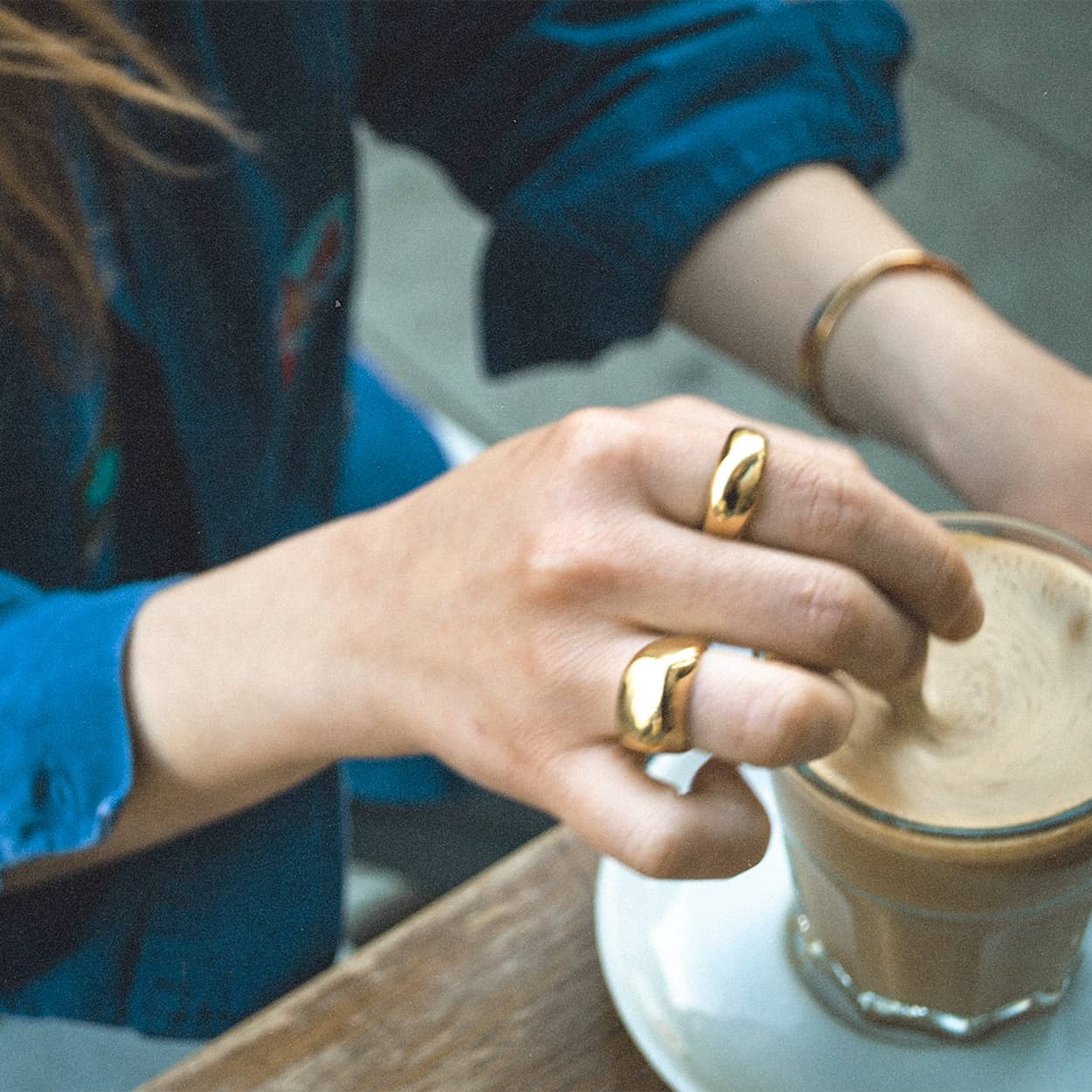 Atelier Domingo's Classic gold ring is made in Spain. This unisex ring is for both men and women. This jewelry is made of a high-quality 24 karat gold plating. Stay with the Classics.