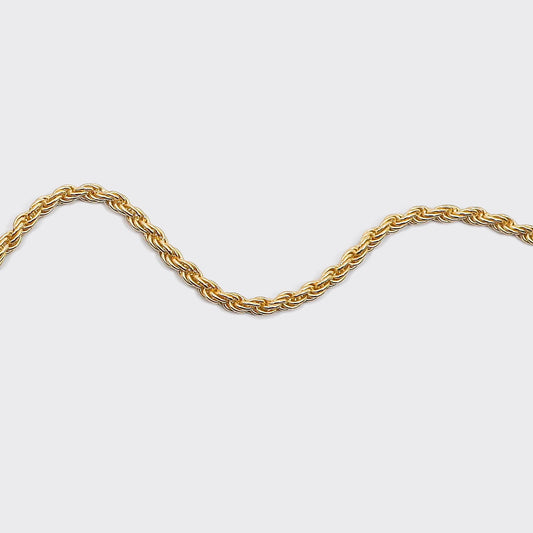 The Rope bracelet is an elegant and unisex piece of jewelry, crafted in Italy and made of 925 Sterling Silver with a high-quality 18 karat gold plating. Every jewelry is designed by Atelier Domingo's in France and is made to be worn by both men and women.