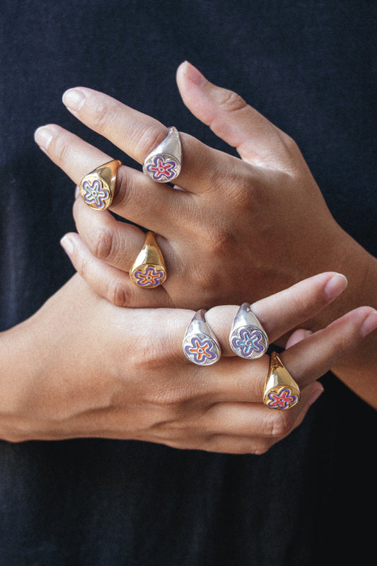 FW25 Atelier Domingo's Capsule Collection. The Soul ring comes in a new colorway.