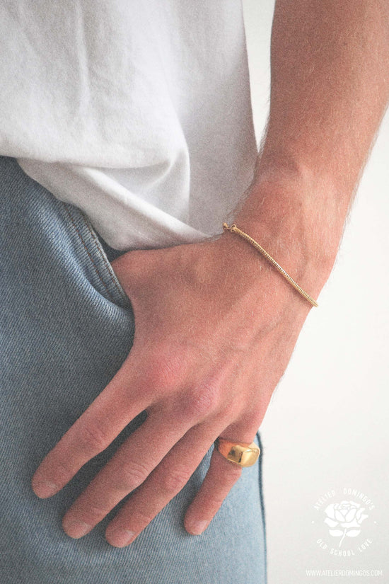 Atelier Domingo's lookbook for its first jewelry collection, Old School Love. 