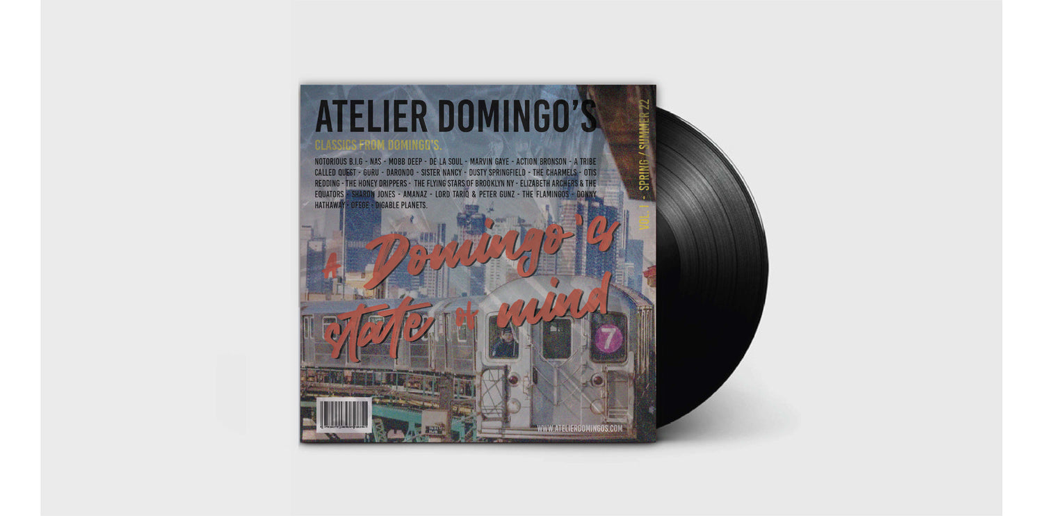 Atelier Domingo's first playlist is available on Spotify.
