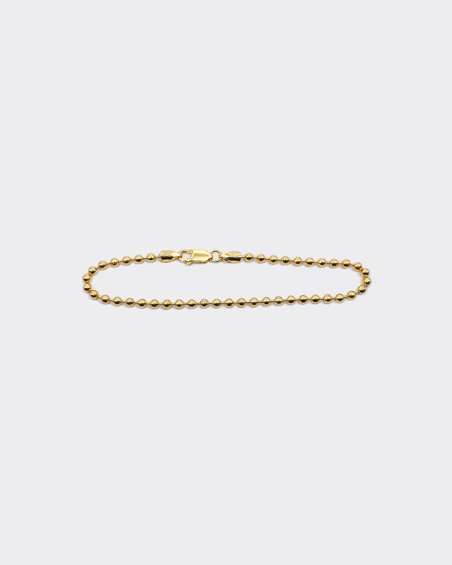 The beads bracelet is an elegant and unisex piece of jewelry, crafted in Italy and made of 925 Sterling Silver with a high-quality 18 karat gold plating. Every jewelry is designed by Atelier Domingo's in France and is made to be worn by both men and women.