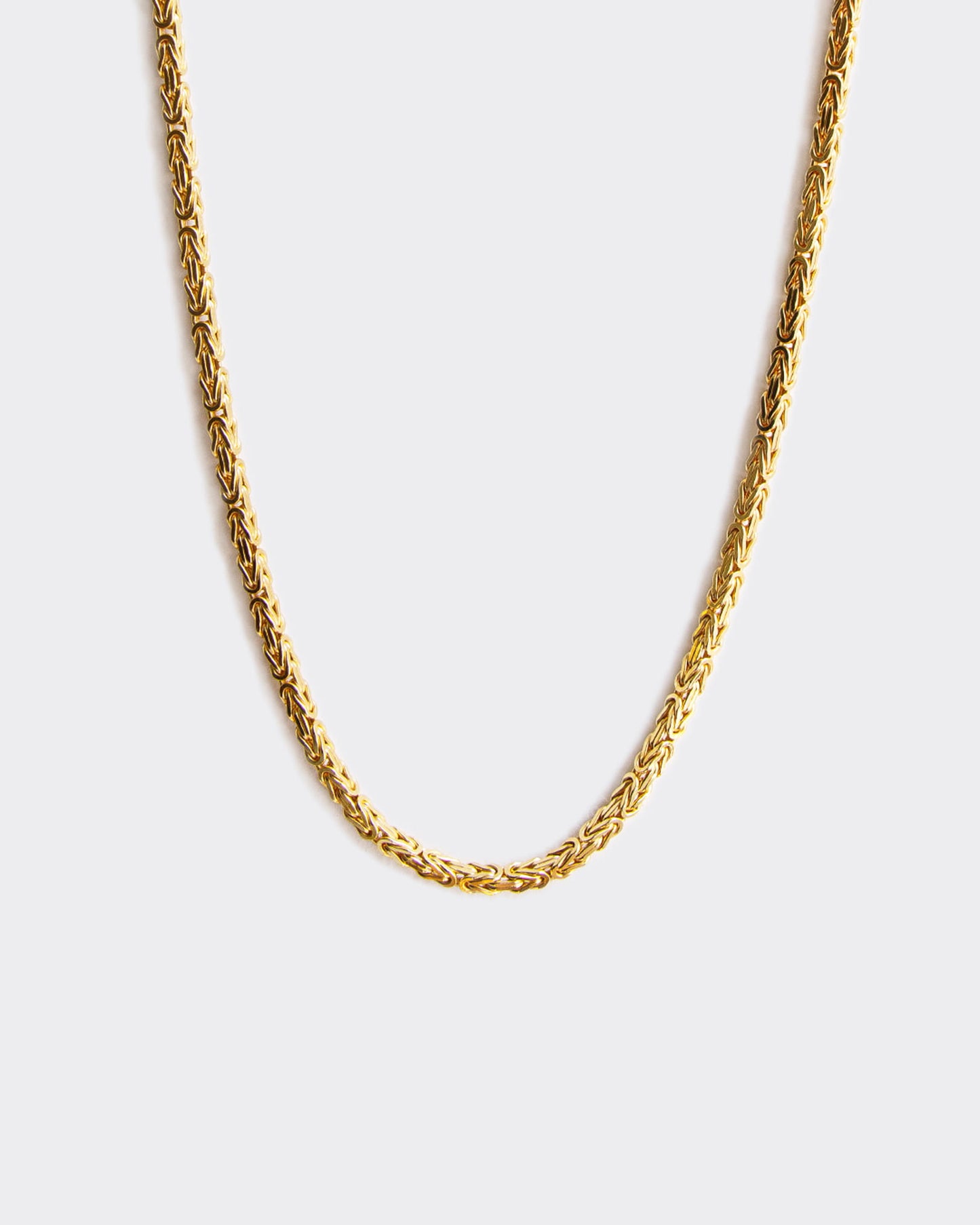 The Byzantine chain — a refined blend of New York City’s soulful roots and timeless Mediterranean craftsmanship - is made in Italy and designed to be unisex. 