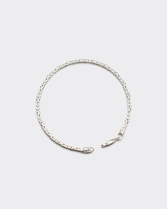 The Byzantine bracelet — a refined blend of New York City’s soulful roots and timeless Mediterranean craftsmanship - is made in Italy and designed to be unisex.