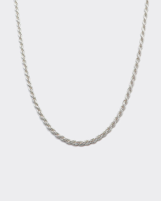 The Rope chain is an elegant and unisex piece of jewelry, crafted in Italy and made of 925 Sterling Silver. Every jewelry is designed by Atelier Domingo's in France and is made to be worn by both men and women.