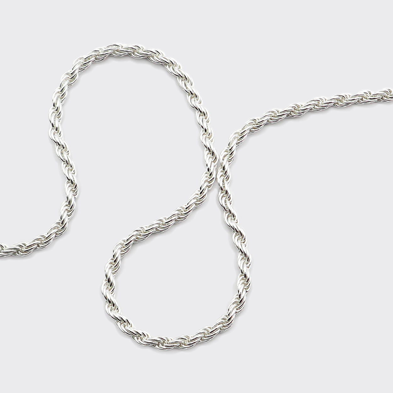 The Rope chain is an elegant and unisex piece of jewelry, crafted in Italy and made of 925 Sterling Silver. Every jewelry is designed by Atelier Domingo's in France and is made to be worn by both men and women.